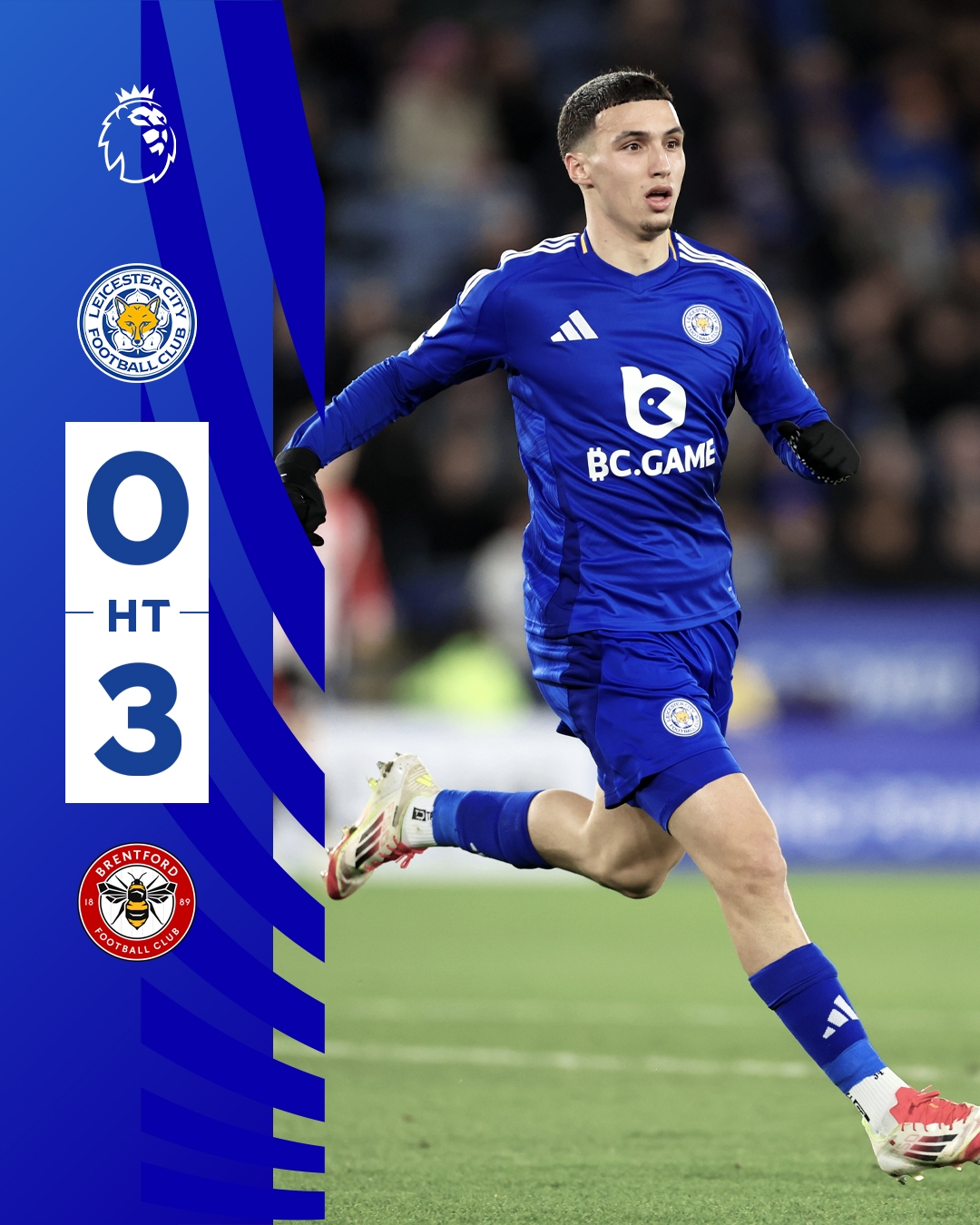 半場(chǎng)0-3!萊斯特若不進(jìn)球輸球,將主場(chǎng)6連敗0進(jìn)球創(chuàng )歷史最糟戰績(jì)