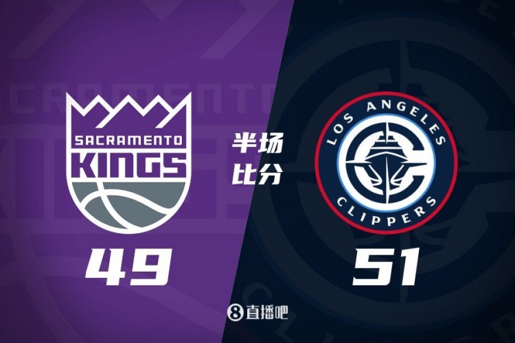 半場(chǎng)戰報:哈登11+5+5 小卡10分 拉文13分 快船領(lǐng)先國王2分
