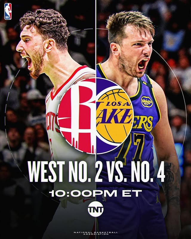  狂野西部焦點(diǎn)大戰！NBA官方發(fā)布火湖大戰海報：申京VS東契奇
